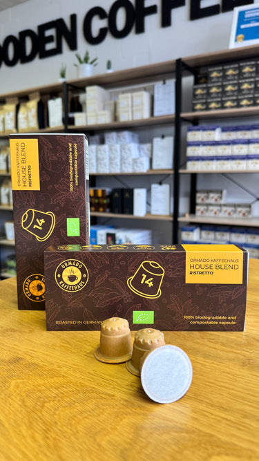 Ormado Kaffeehaus - House Blend - Holzkapseln